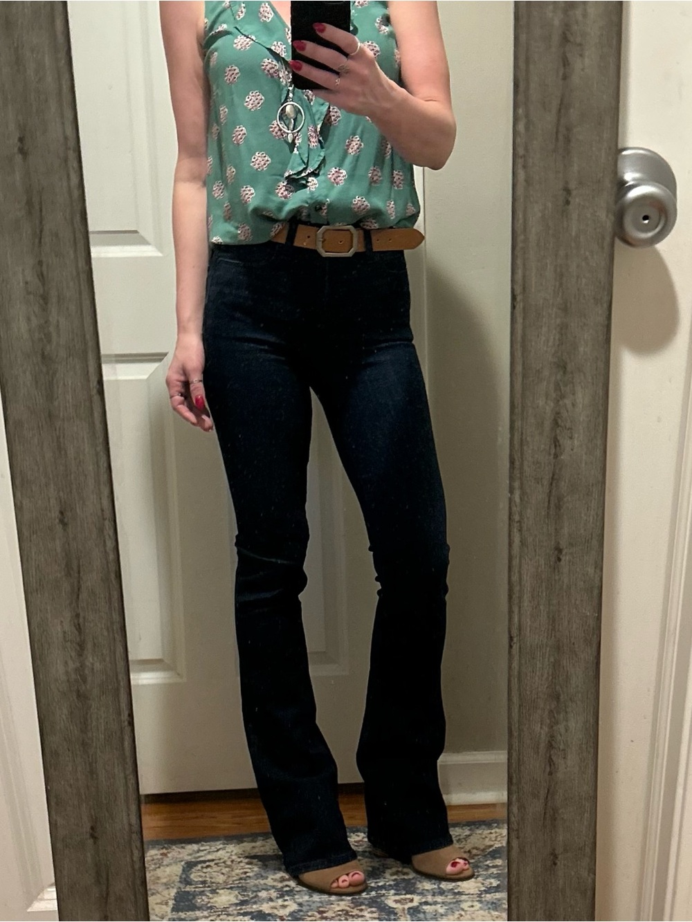 PAIGE Laurel Canyon High-Rise Bootcut Jeans - Picture 2 of 16